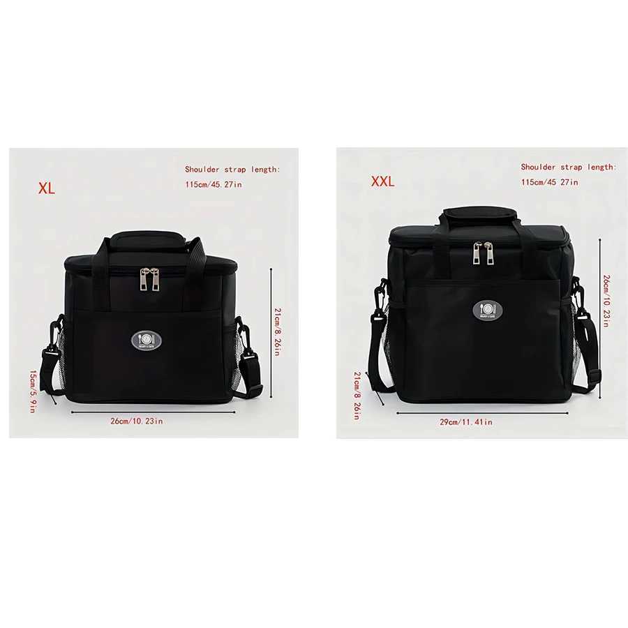 Dog Travel Bowls Bags Insulated Lunch BagReusable Freezer Cooler BagOffice School Picnic BeachAdjustable Shoulder StrapSuitable for Kids/Adults H25022