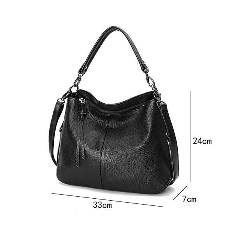 Women's Genuine Shoulder Female Leather Messenger 100% Real Skin, Cross Body Bag