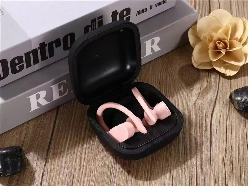 Beat Bluetooth Earphones Pro Headphones Noise Canceling Sports Waterproof Headset Headsets Stereo Wireless Ear Hook with