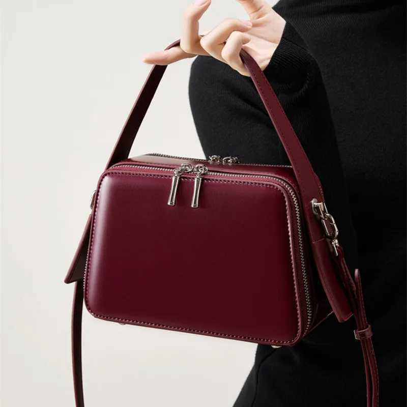 Fashion Underarm Cowhide Genuine Leather Handbags Women Vintage Shoulder Crossbody Bag female Luxury High Quality Tote Bags Z251024