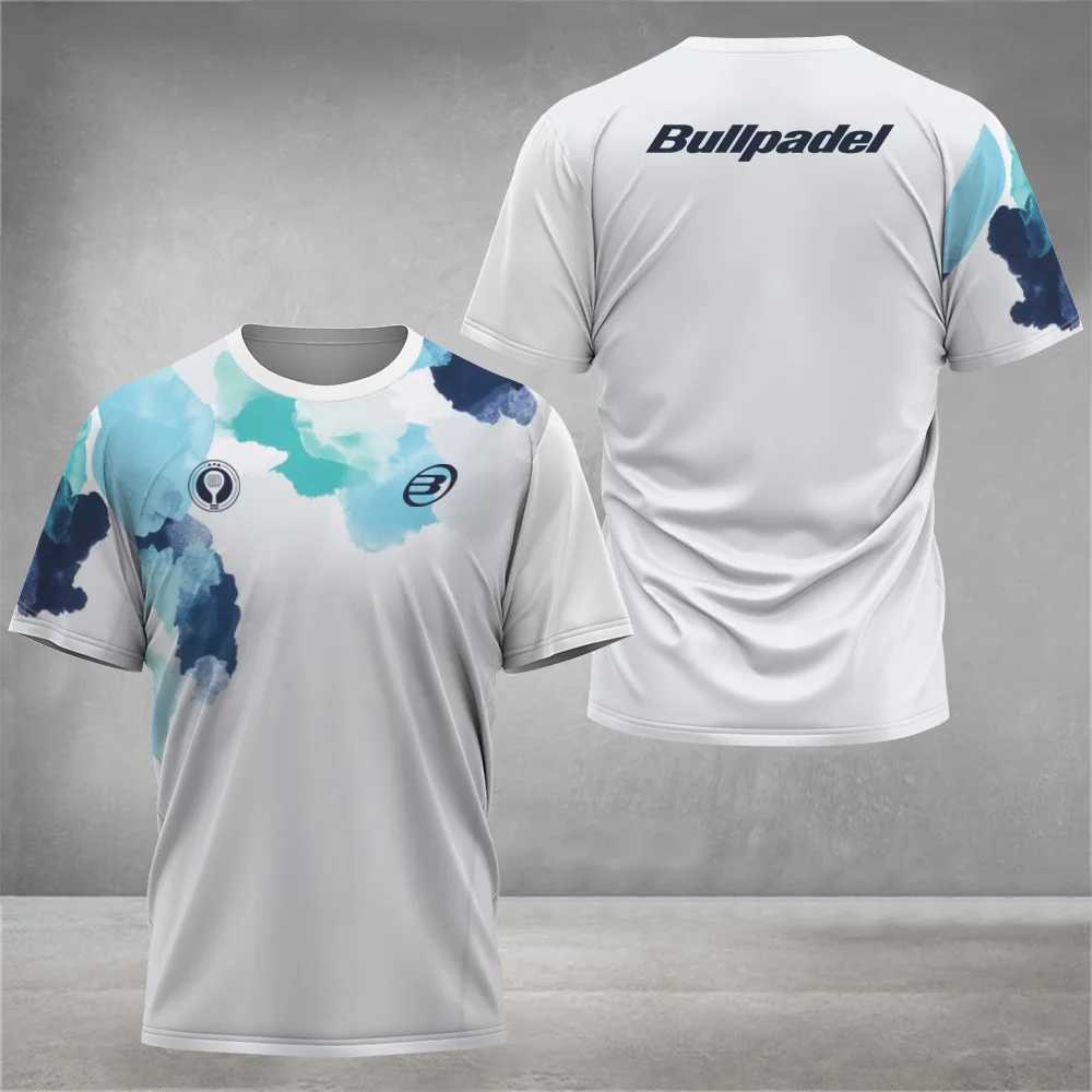 Cool Padel Breathable Short Sleeve Summer Quick Dry Short Sleeve Street Mens Top Outdoor Tennis T Shirt New Fitness Collection W250220