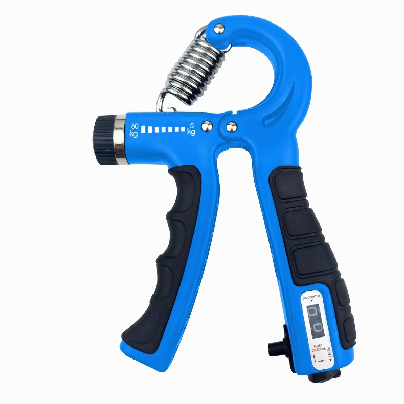 Grip Strength Trainer, Hand Grip Exerciser Strengthener with Adjustable Resistance, Hand Exerciser for Muscle Building and Injury Recover