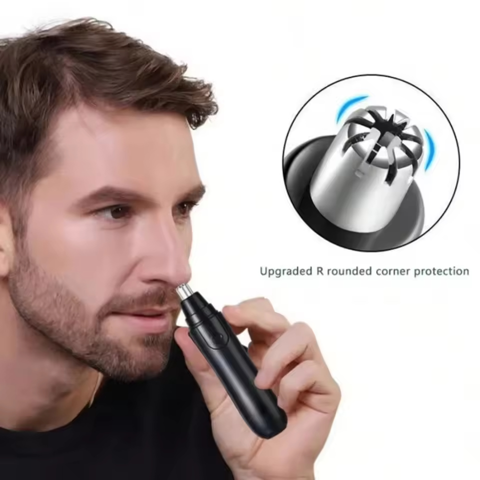 Electric Nose Hair Trimmer & Shaver For Beard Mustache Ear Eyebrow Facial Hair Removal Nose Trimmers Clippers For Women And Men
