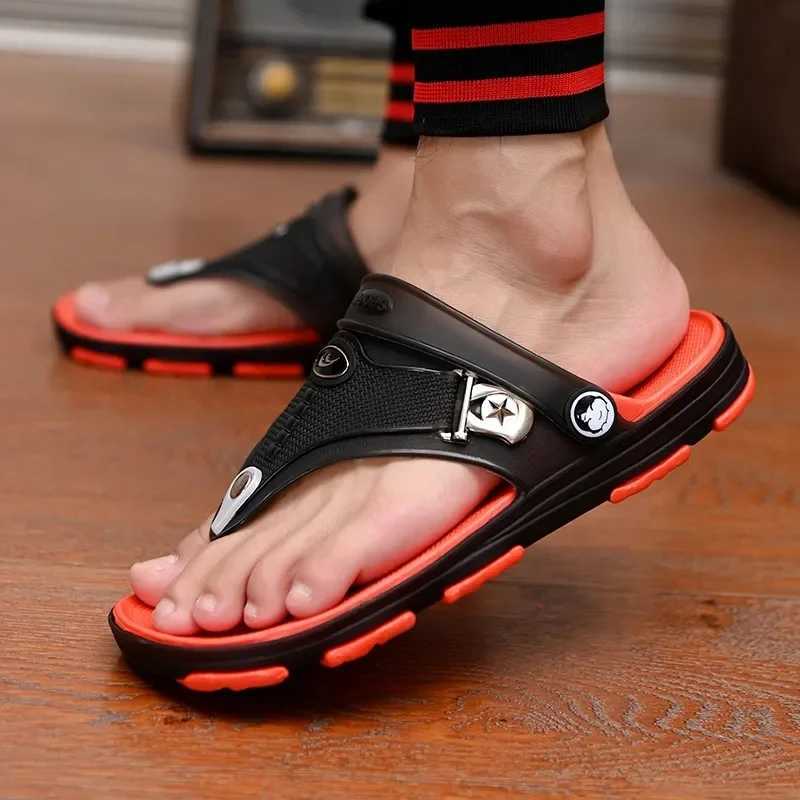 New Arrival Mens Flip Flops Beach Slippers Sandals Summer Casual For Men Flat Shoes Antiskid Slippers Shoes Sandals Shoes Men T250220