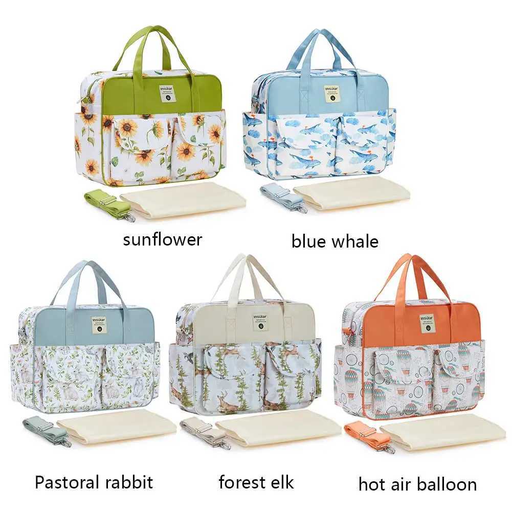 Maternity Baby Stroller Bags Versatile Lightweight Shoulder Bag Waterproof Large Capacity Fashion Overnight Bag X250220