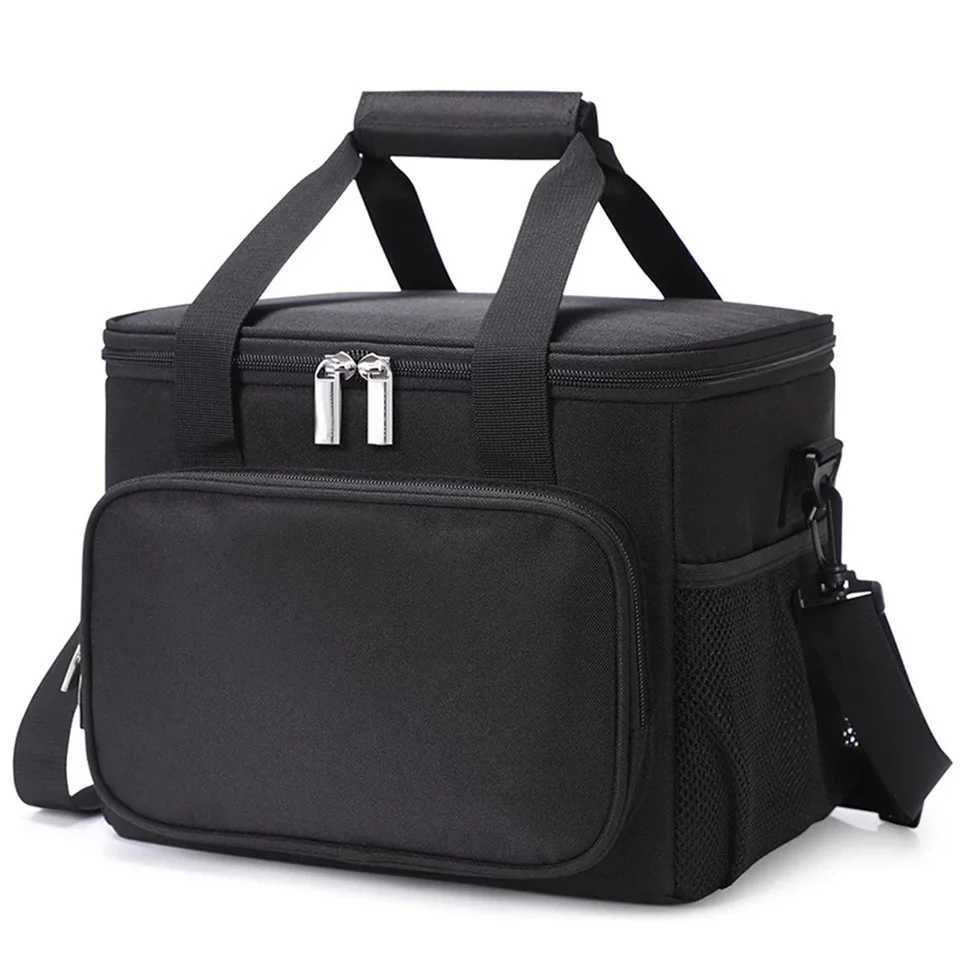 Dog Travel Bowls Bags 15L Insulated Thermal Cooler Bag Oxford Cloth Insulation Bag Waterproof Lunch Box Pouch For Outdoor Camping Picnic Bag H250220