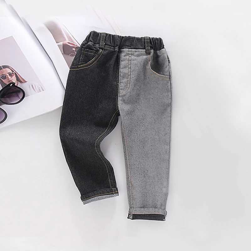 IENENS Boys Skinny Jeans Girl Slim Stretch Denim Pants Kids Long Pants Cowboy Trousers Fit 2-13Y Baby Wear Z250220