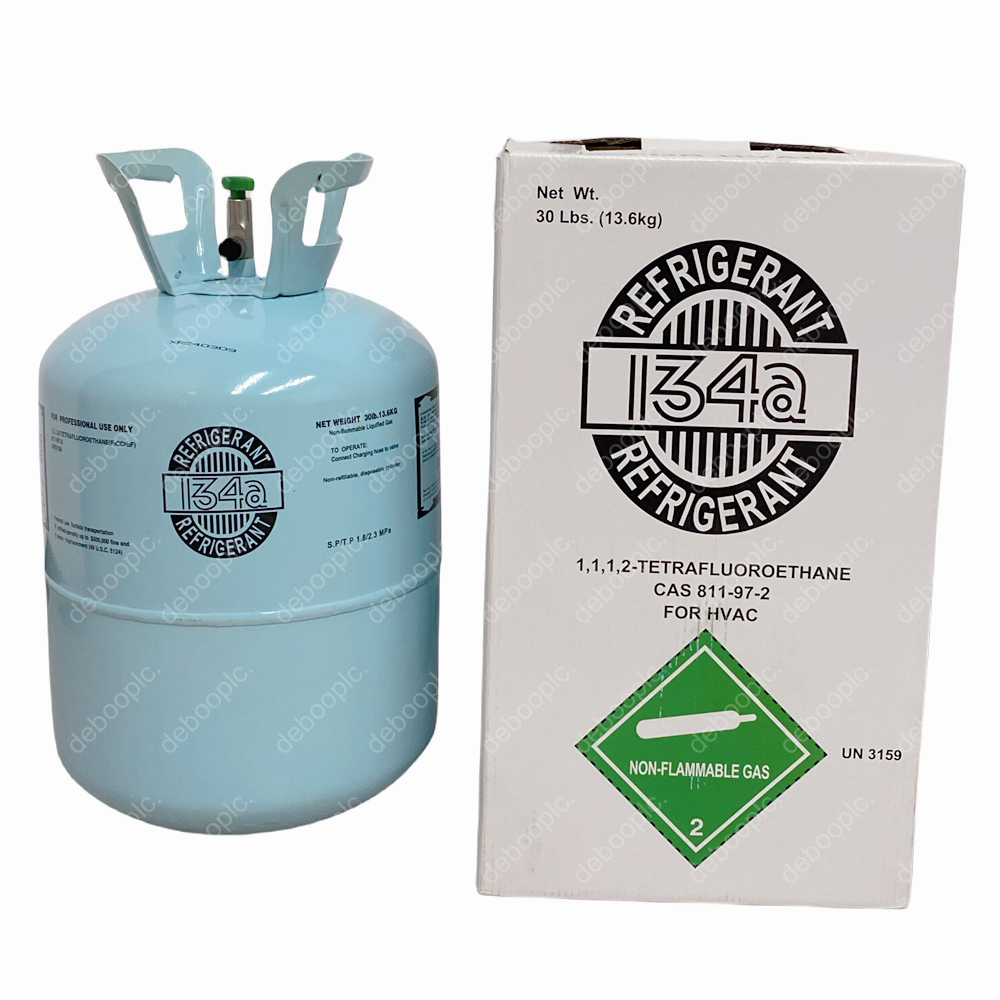 30Lb R134A Refrigerant Freon Steel Cylinder Tank Packaging for Air Conditioners