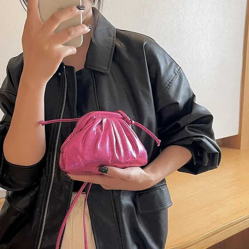 Bling Evening Purses For Women 2023 Luxury Designer Handbags Golden Laser Shoulder Cross Body Bags Dinner Party Clutch Bag bag Z250220