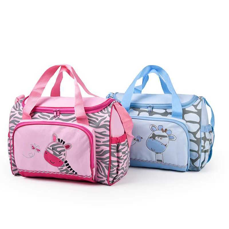 Fashionable embroidered large capacity single shoulder mommy bag multifunctional diagonal diaper bag mother and baby bag X250220