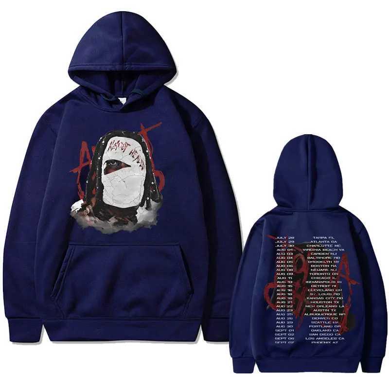 Rapper Lil Durk Heng Tour Hoodie Men Women Hip Hop Fashion Vintage Strtwear Male Oversized Sweatshirt Mens Cotton Hoodies X250220