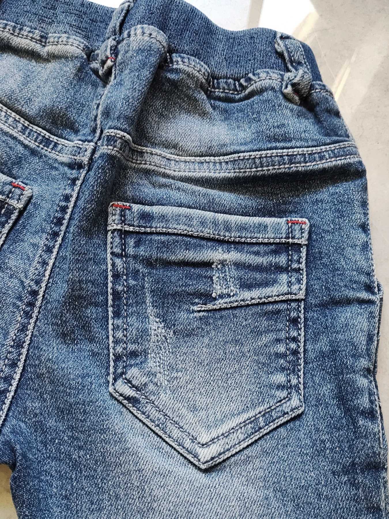 5073 4-Year Baby Jeans Childrens Jeans Casual Denim Elastic Waist Baby Soft Jeans Z250220