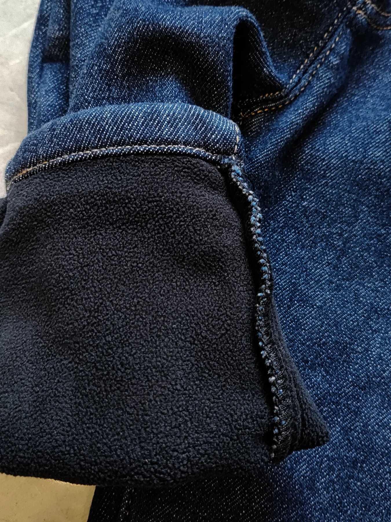 5099 loose winter warm childrens jeans boys jeans baby soft denim and wool Z250220