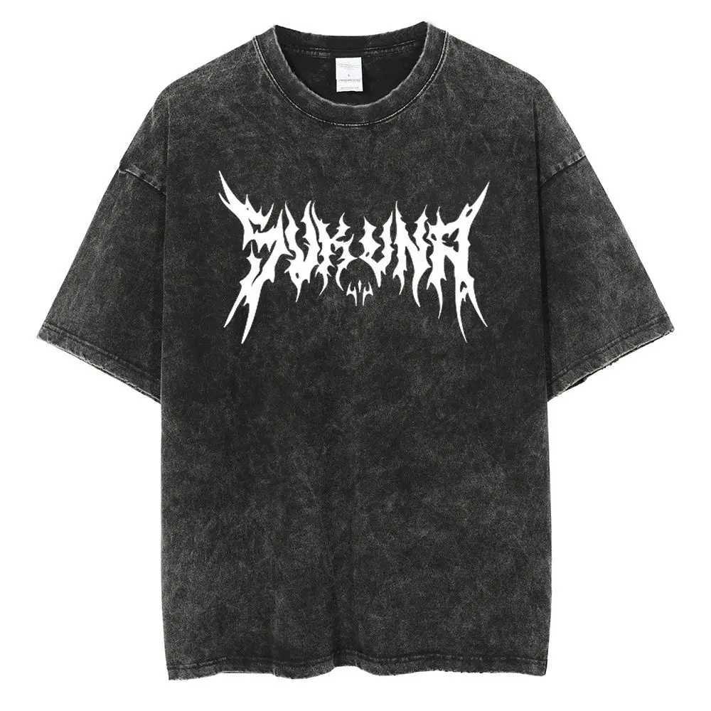 Anime Berserk Graphic Printed T Shirt Men Women Vintage Manga T-shirts Washed Cotton Tshirt Harajuku Male Oversized Tee W250220