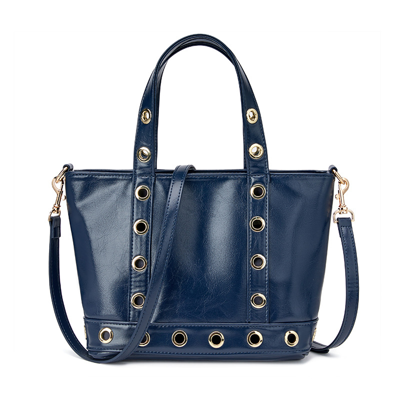 Women's PU Tote Bag - Large Capacity Shoulder Commuter Bag with Simple Design