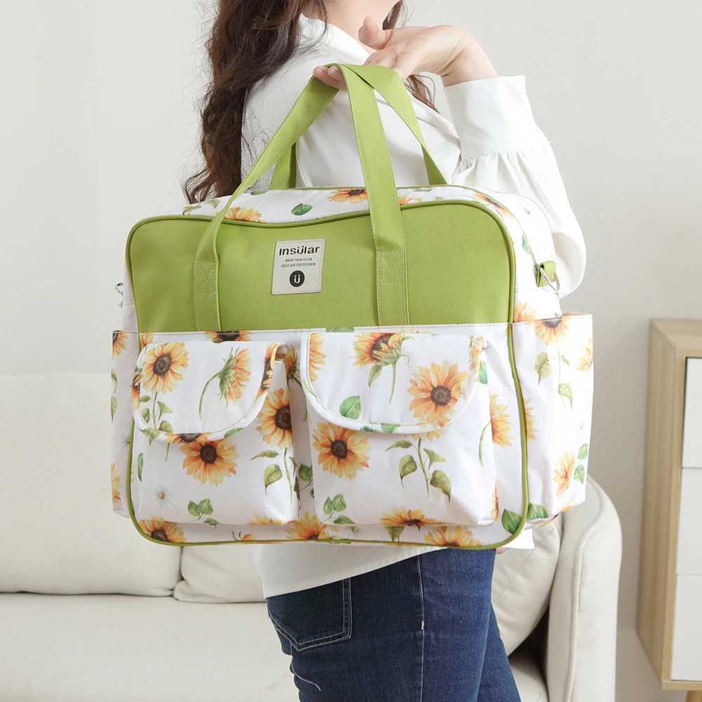 Maternity Baby Stroller Bags Versatile Lightweight Shoulder Bag Waterproof Large Capacity Fashion Overnight Bag X250220