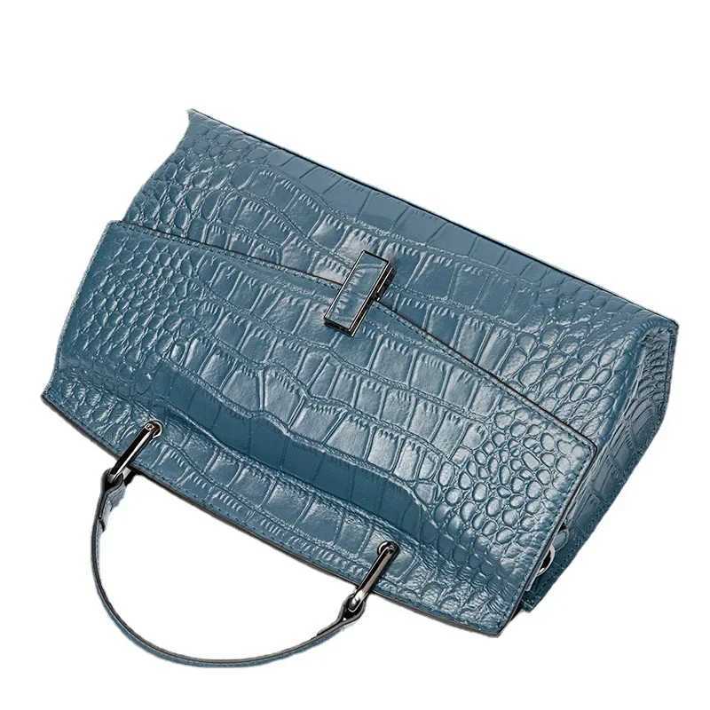 New Fashion Alligator Women Handbags Genuine Leather Ladies Shoulder Bags Female Brand Luxury Real Natural Leather Crossbody Bag Z250220