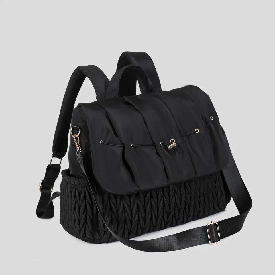 Large Capacity Mom Backpack Fashion Backpack For Mothers Baby Stroller Hanging Bag Mommy Totes Outdoor Travel Backpack X250220