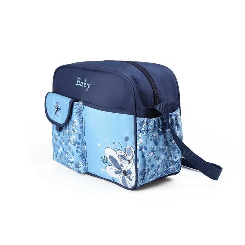 Cartoon Stroller Pattern Medium Shoulder Mummy Bag Multifunctional Large Capacity Waterproof Mother Bag X250220