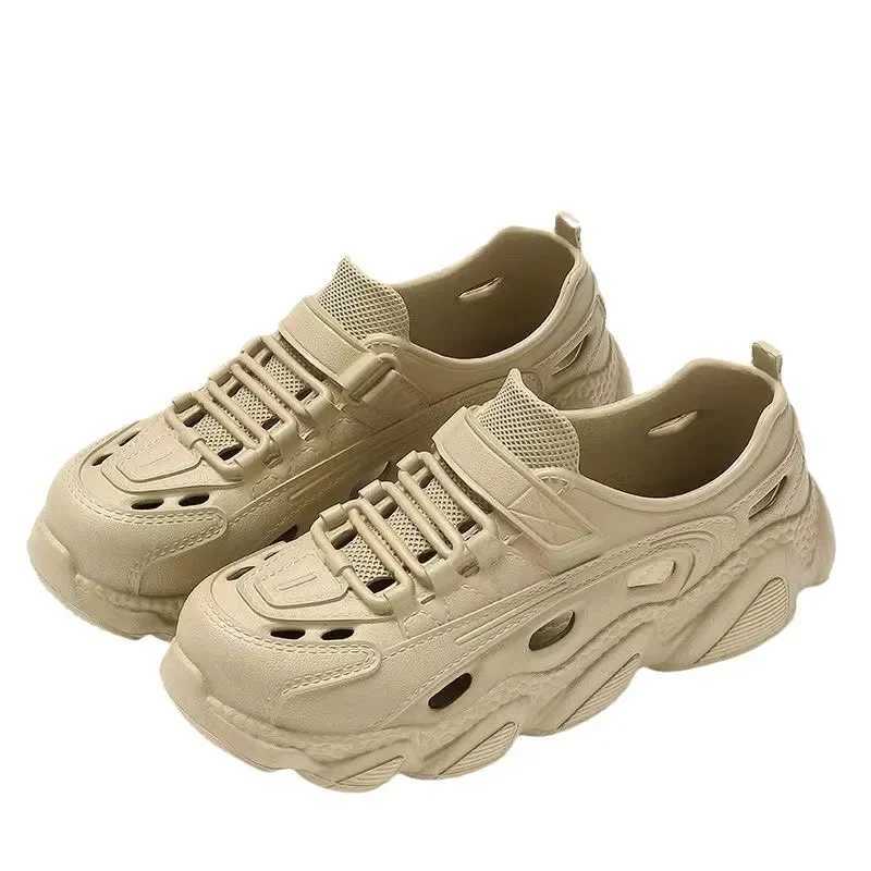 New Arrival Trendy Mens Sandals Outdoor Wear Thickened Anti-slip Wear-resistant Fashion EVA Moulded Couples Clog Shoes T250220