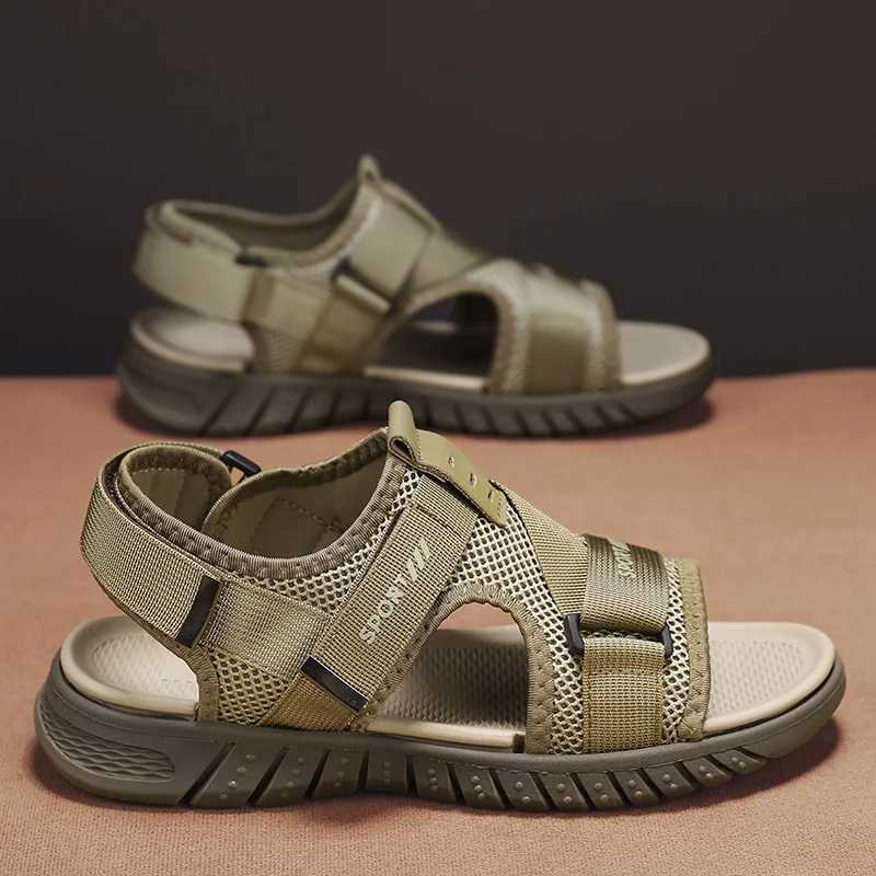 New Arrival Mens Sandals Summer Leisure Beach Holiday Sandals Men Shoes New Outdoor Sneakers Male Comfortable Casual Sandals Men T250220