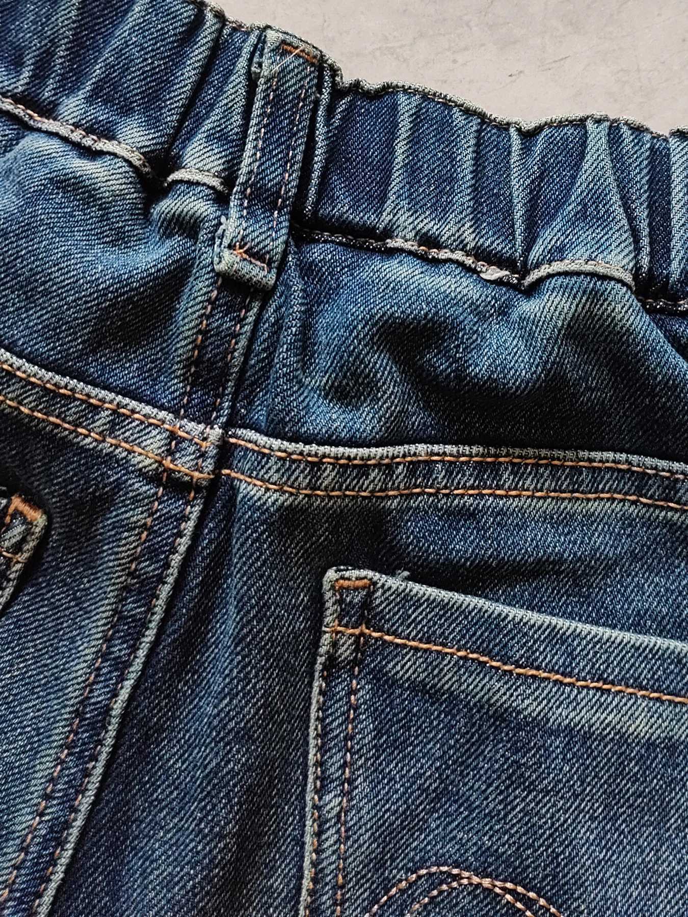 5148 6-14 Year Old Childrens Jeans Casual Trouser Elastic Waist Childrens Soft Jeans Z250220