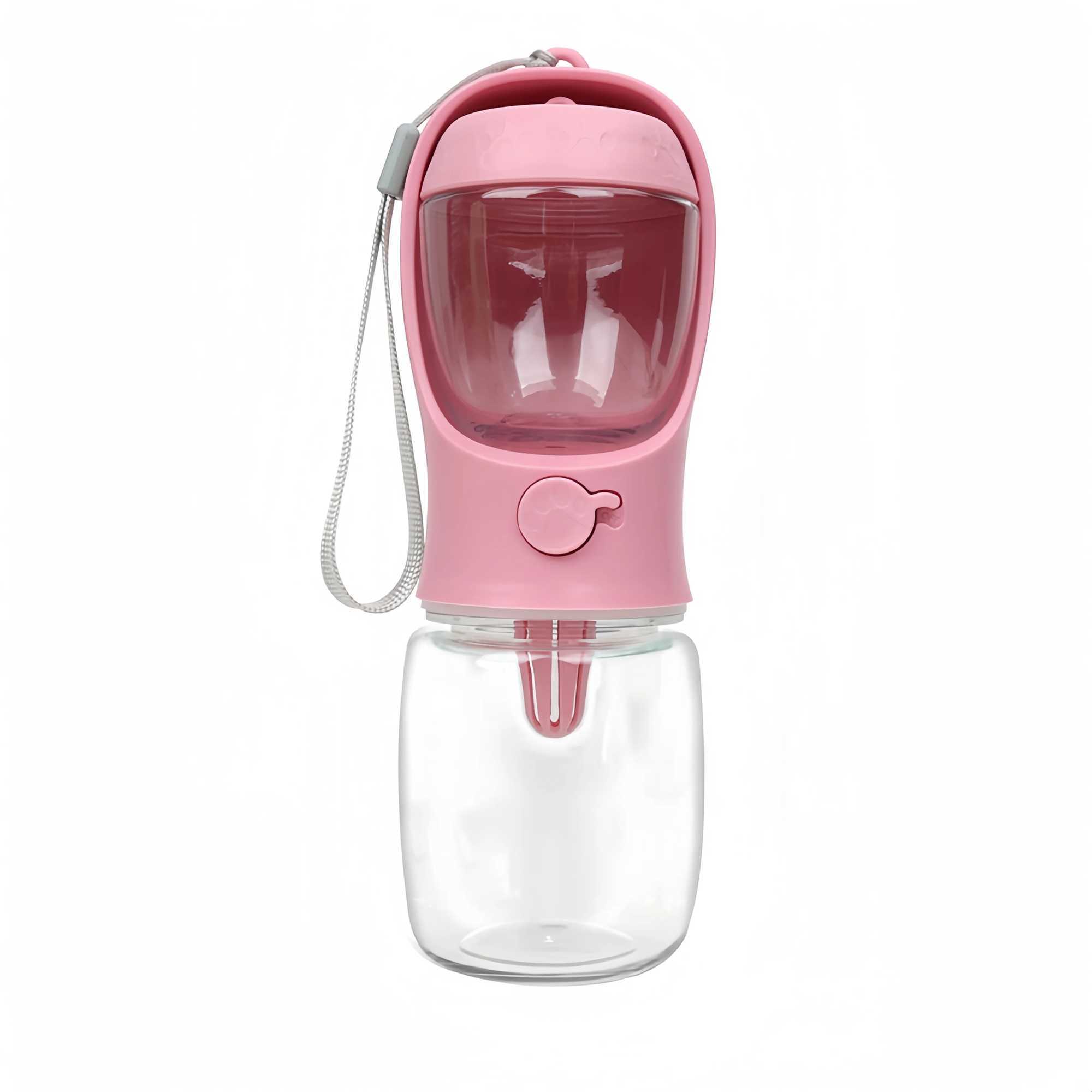Dog Travel Bowls Bags Portable dog and cat water bottle with storage containers for food used small pets feeding bowls outdoor travel pet supplies H25
