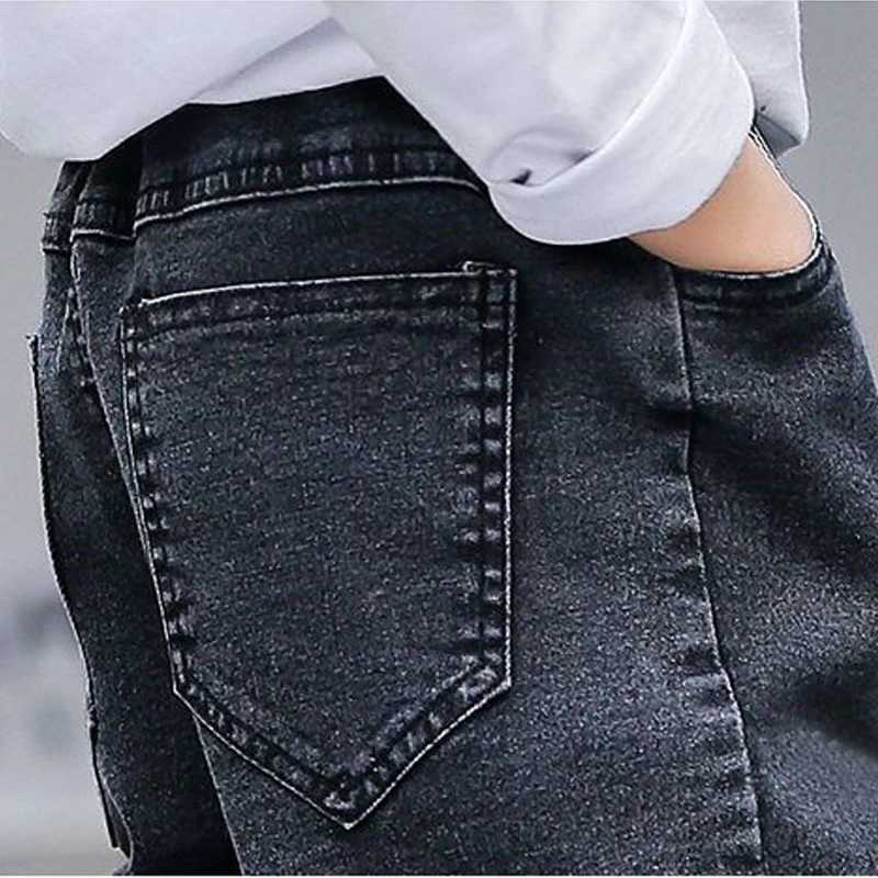 IENENS Kids Boys Jeans Baby Clothes Classic Pants Children Denim Clothing Infant Boy Casual Bowboy Bottoms Trousers 4-11 Years Z250220