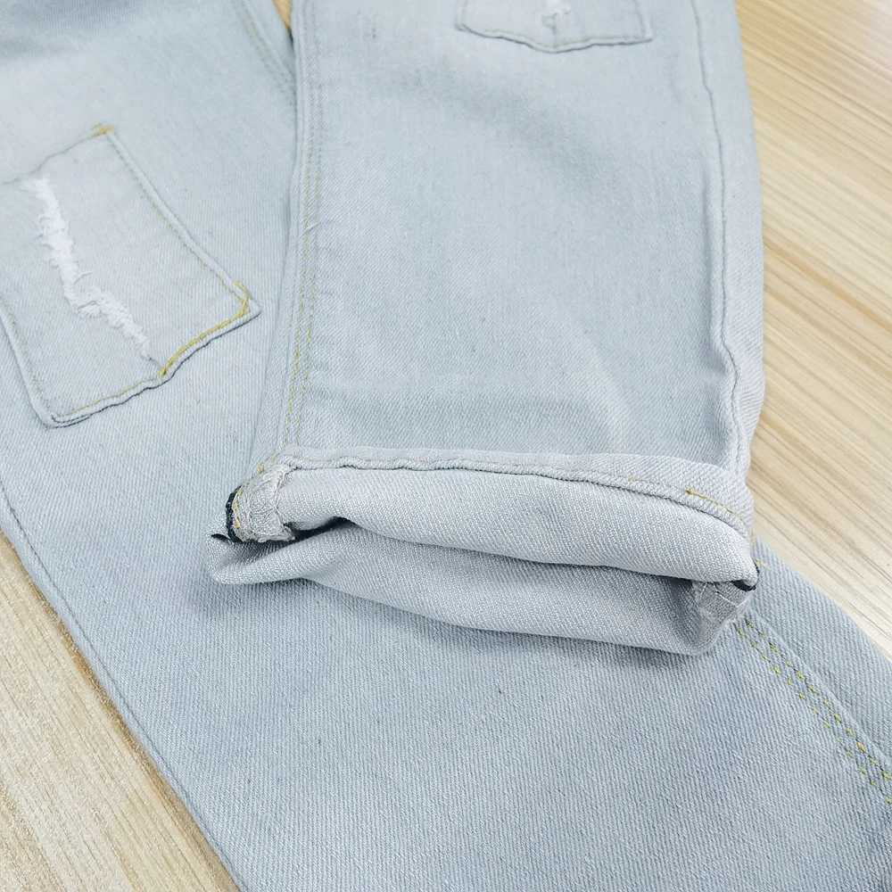 IENENS 4-11Y Boys Slim Straight Jeans Summer Classic Light Color Bottoms Children Denim Long Pants Kids Baby Boy Casual Trouser Z250220