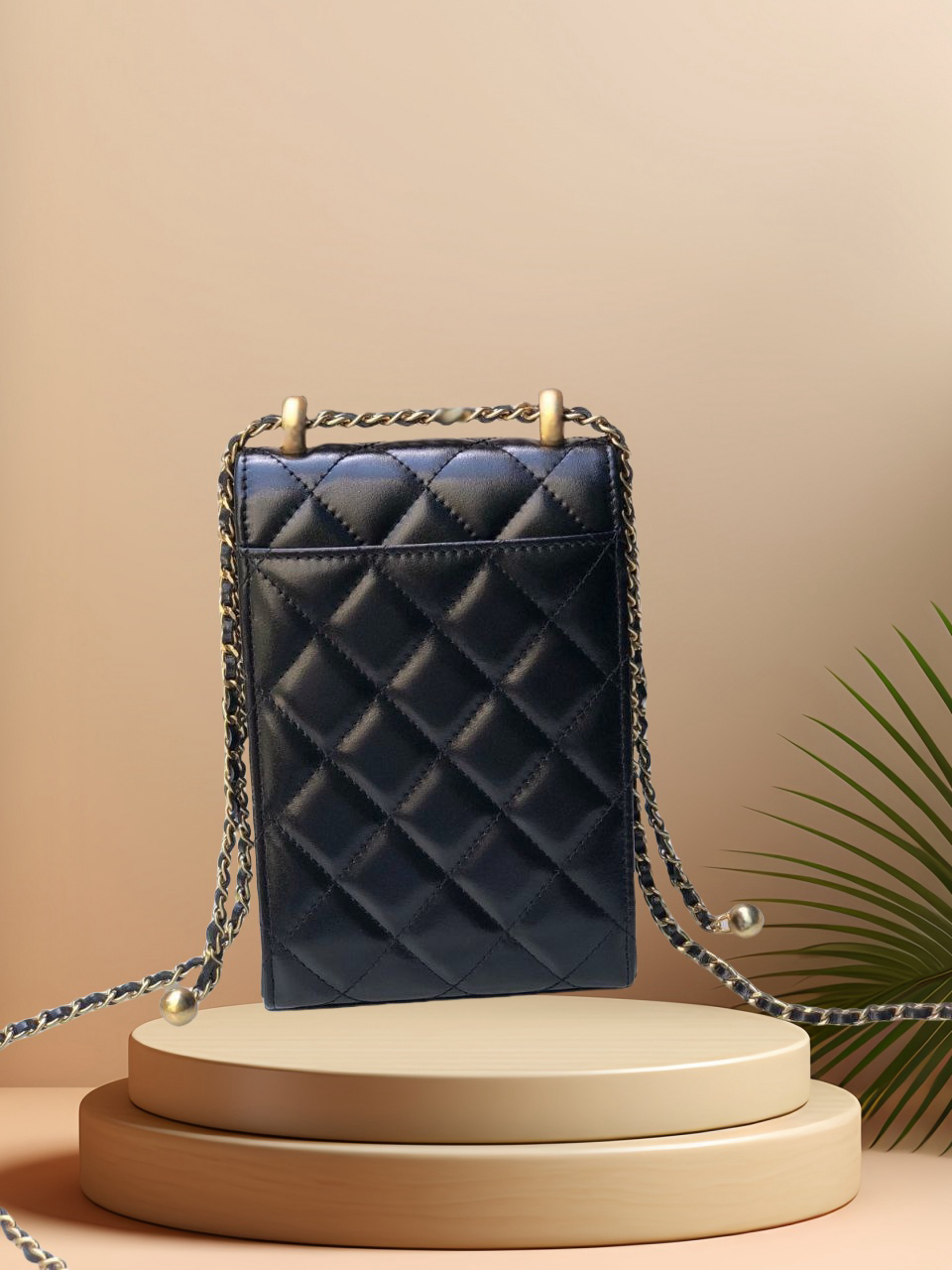 Mirror Quality Master Mobile Phone Sac Cosmetic Cosmetic High End Handbag Messager Sac Designer en cuir Médies Luxury Marque