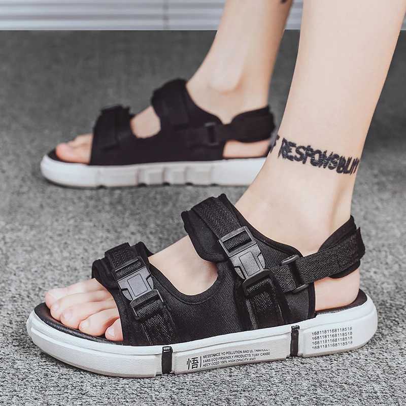 New Arrival New Mens Sandals Summer Comfortable Breathable Beach Slippers Lightweight Anti-Slip Roman Shoes Outdoor Flip Flop Sandals T250220