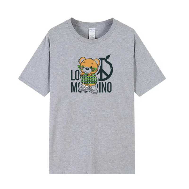 2025Short sleeve cotton T-shirt for men and women casual and fun clothing oversized stylish summer new 2025 W250220