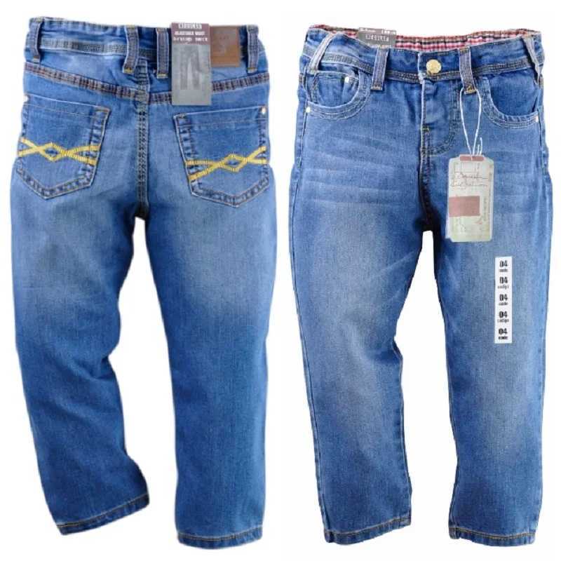Mom Girls Jeans Children Denim Pants Kids Jeans Boys Jean Pants Baby Trousers 2 3 4 5 6 7 8 Years Z250220