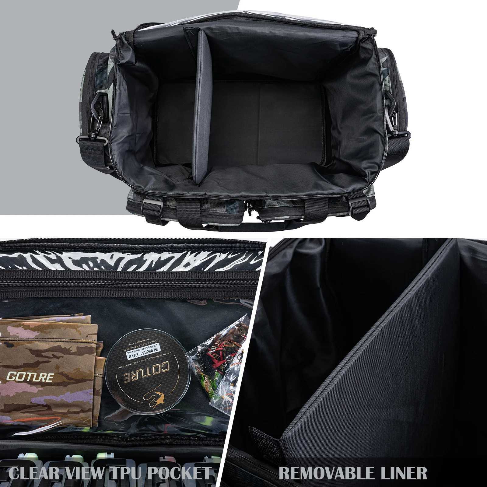 Dog Travel Bowls Bags 53*29*38.5cm Water Proof Oxford cloth Fishing Bag Outdoor Camping Backpack Large Capacity Multi-Purpose Fishing Tackle Bag H2502