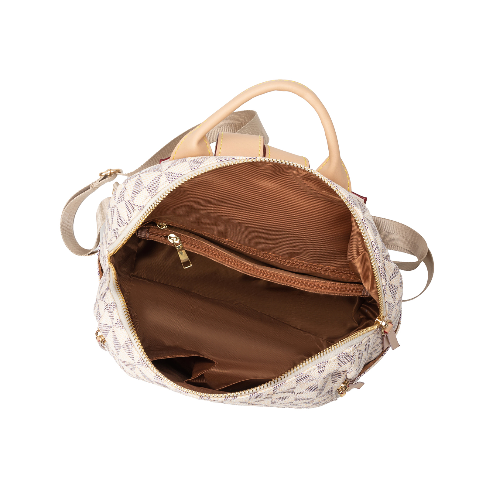 Chic Ladies' Backpack | Pinwheel Pattern | Roomy Carry-All Perfect for Daily Use