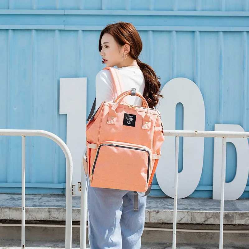 Lequeen Mummy Maternity Diaper Bag Backpack Nappy Bag Large Capacity Stroller Bag Travel Diaper Backpack for Baby Care X250220