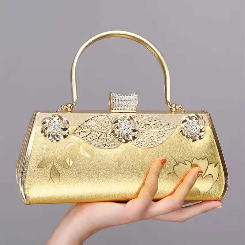 Women Luxury Handbags Diamonds Metal Small Day Clutch Party Evening Dress Evening Bags Wedding Female Purse Bags Z250220