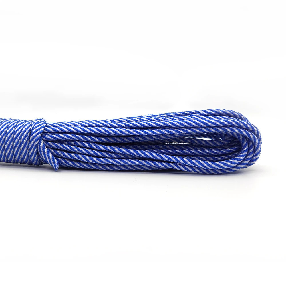 Paracord 550 Rope Parachute Cord Lanyard Tent Guyline Mil Spec Type III 7 Strand 100FT For Hiking Camping 208 Colors 250213