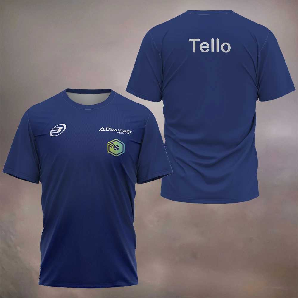 Mens Ultra Thin Sports T-ShirtQuick Drying TopBoutique Tennis Short Sleeve T-ShirtPrinted Top W250220