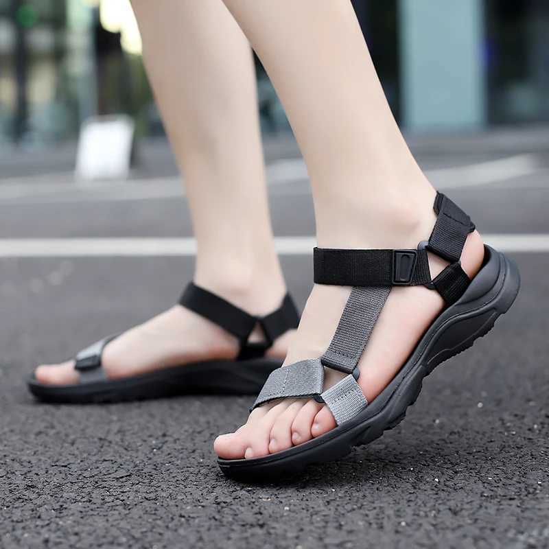 New Arrival Mens Sandals Non-slip Summer Flip Flops High Quality Outdoor Beach Slippers Casual Shoes Cheap Mens shoes Water Shoes T250220