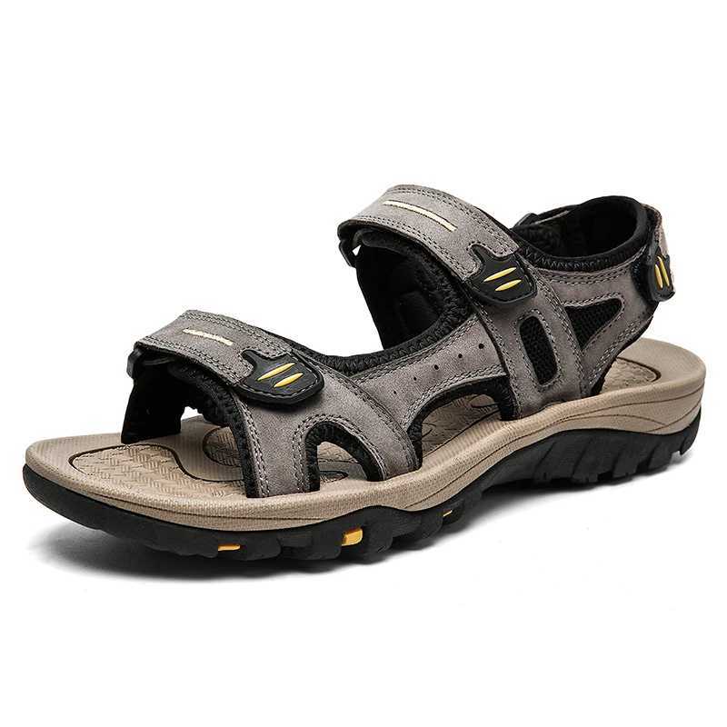 New Arrival Big Size 48 49 Beach Sandals For Men Outdoor Casual Trekking Summer Breathable Shoes Sandal Hook Loop Sandals Men Beach T250220