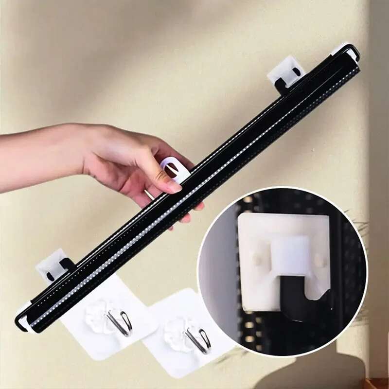 Durable Retractable Fence Gate Barrier Folding Pet Safety Enclosure Universal Black Baby Safe Guard Door Home