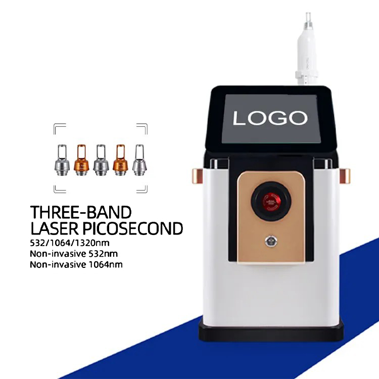 New Model White Swan Q Switch Nd Yag Laser 1064nm 532nm 1320nm Picosecond Laser Tattoo Removal Anti-pigment Skin Whitening Picosecond Beauty Machine