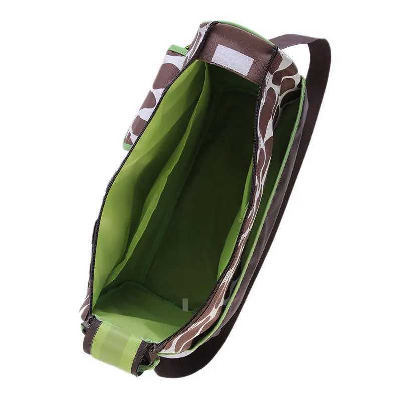 New printed single shoulder mother bag large capacity multifunctional slimming urine bag X250220