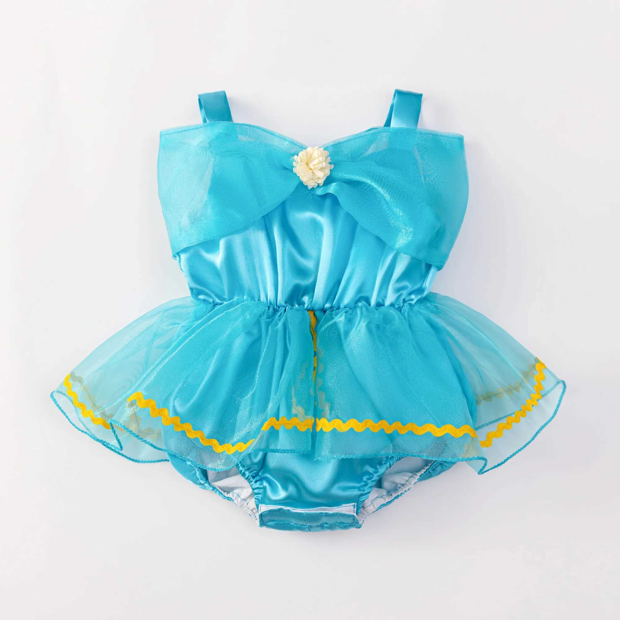 Baby Snow White Rapunzel Princess Girl Party Dress Beauty Beast Aladdin Birthday Wedding Kids Clothes Carnival Christmas Costume X250220