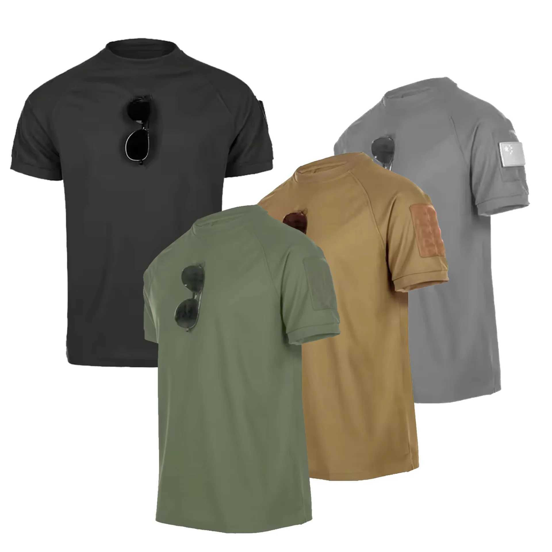 Short Sleeve Compression Running T-shirt Men Quick Dry Sport Shirt Gym Clothing Fitness Training Sportswear Jogging Clothes W250220