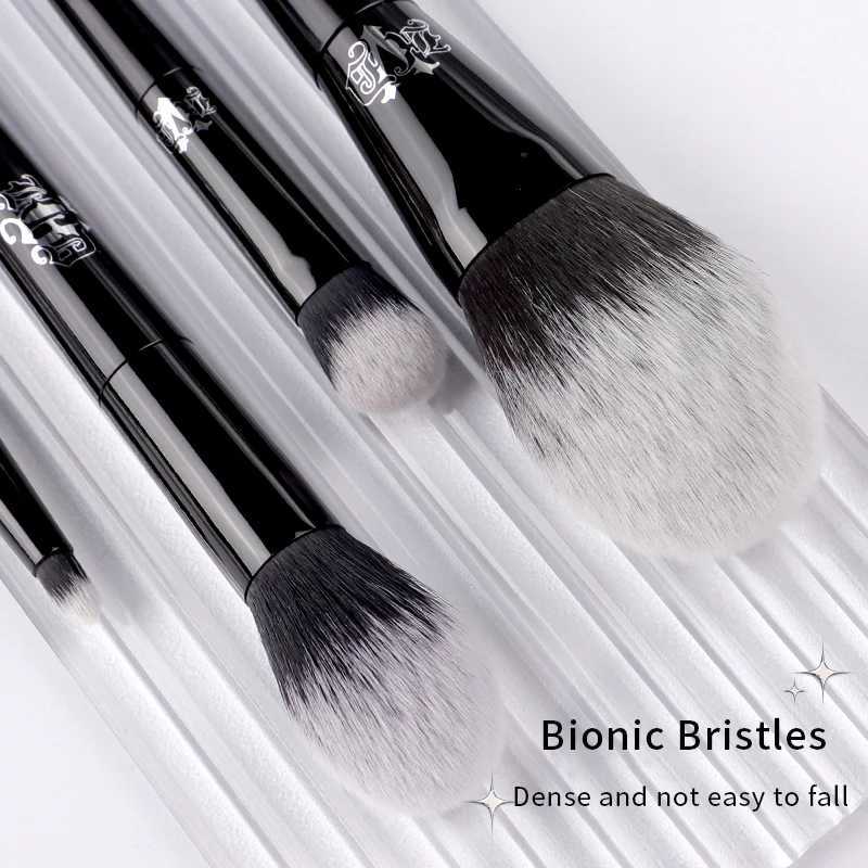 Kat Von D Makeup Brush Set Kit Foundation Blush Highlight Concealer Powder Sculpting Eyeshadow Brush KVD Brand Makeup Brush W250221
