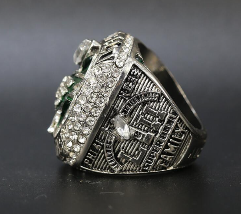 2017 2018 Eagles American Football Team Champions Championship Ring With Wooden Display Box Sport Souvenir Men Fan Gift R250414