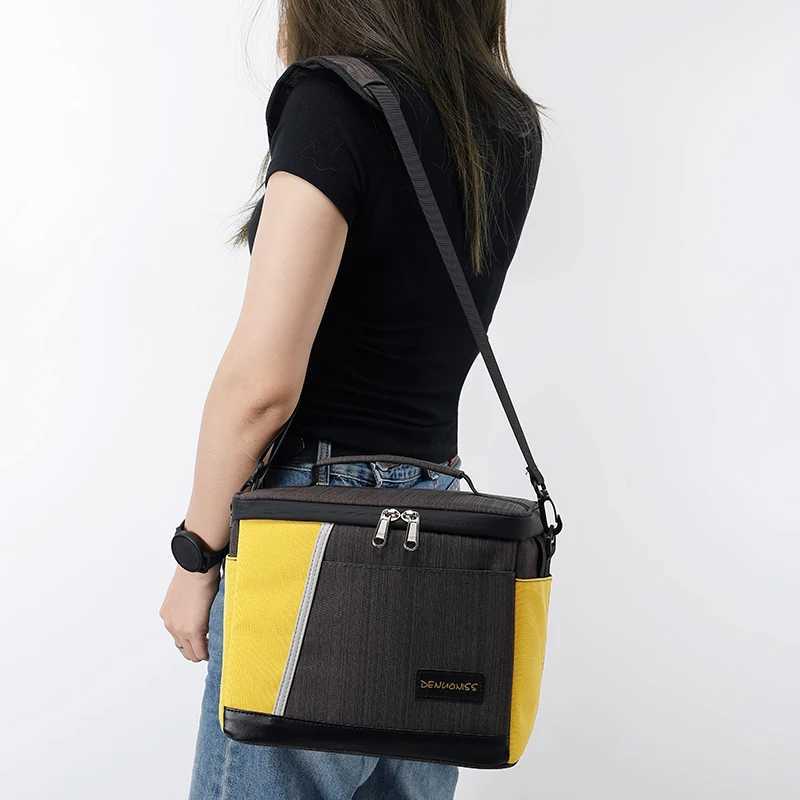 Dog Travel Bowls Bags DENUONISS Outdoor BBQ Picnic Bag Portable Cooler Bag Waterproof Refrigerator Bag For Dinner H250220