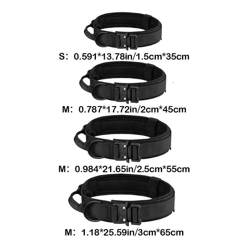 DHpet Dog Best Collar Full Grain Heavy Duty PU Leather